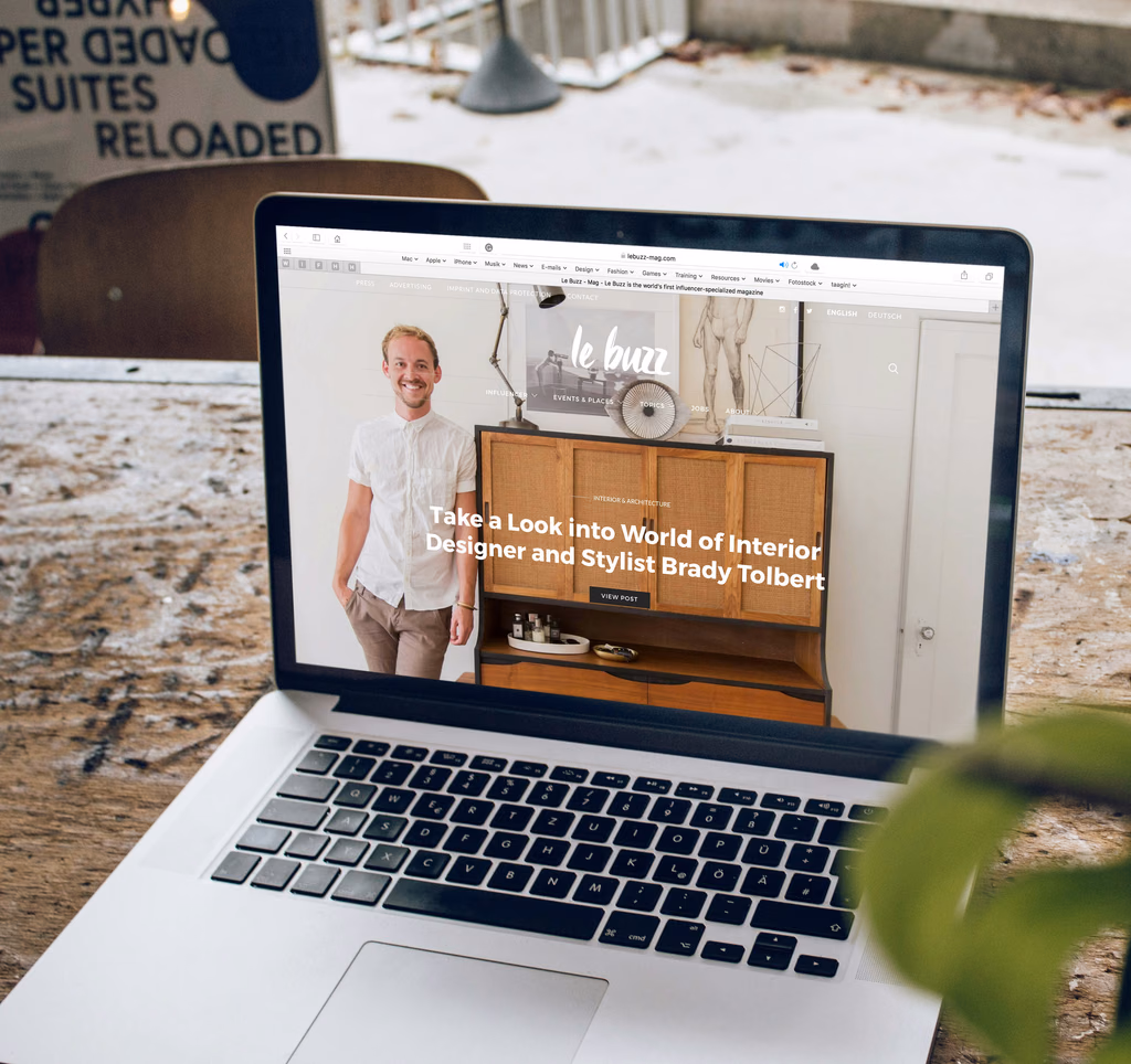 Ukážka webdizajnu — otvoriť web VOLT BARBER